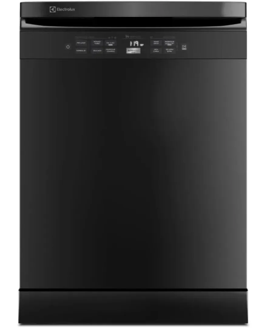Lava-Louças Electrolux 14 Serviços Preta Experience com Função Higienizar Compras (LL14P) 127V