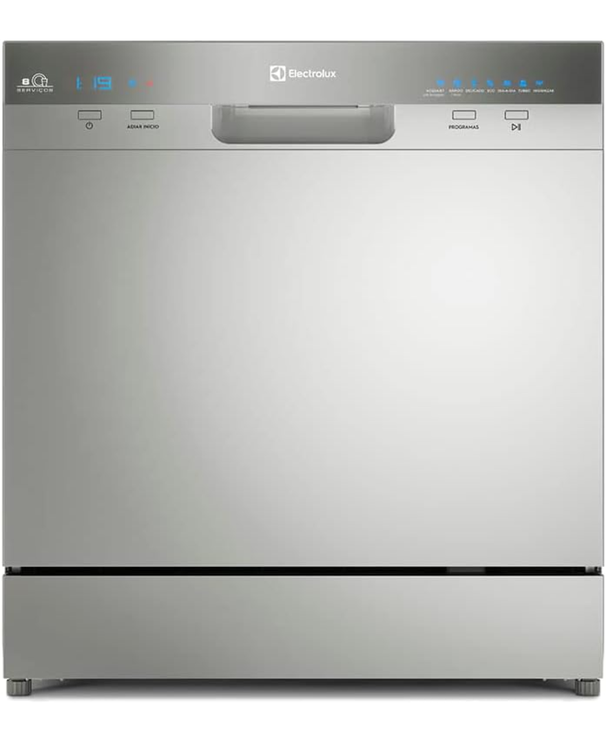 Lava-Louças Electrolux 8 Serviços Inox LL08S