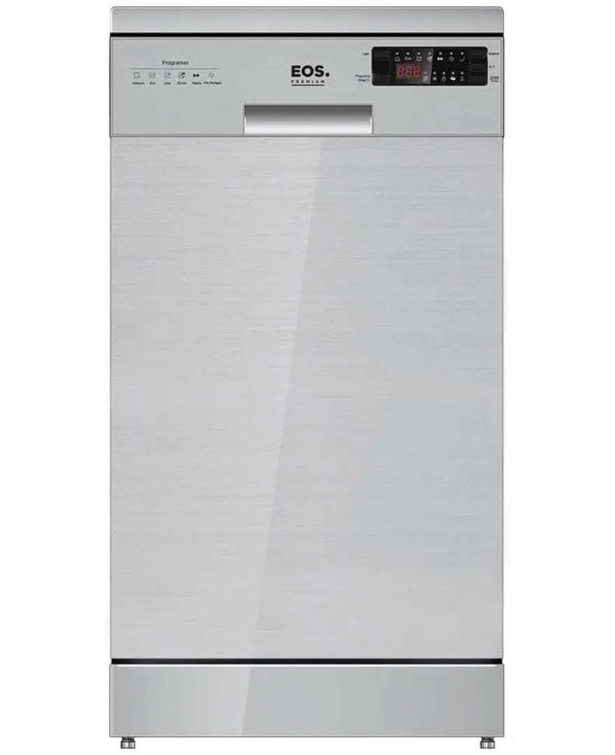 Lava-louças Eos 10 Serviços ELL10S Prata - 220V